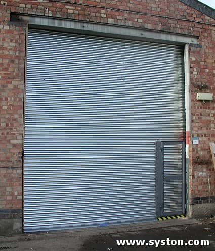 Roller Shutters with Wicket Door